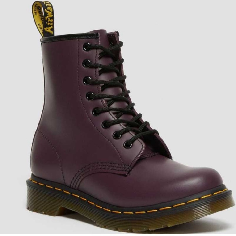 Royal Purple Dr. Martens 1460 with AirWair Soles Great Condition Sz 7